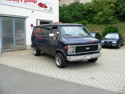 Chevy Van G20 BJ.1979 im jetzigen Zustand