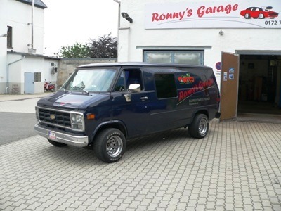 Chevy Van G20 BJ.1979 im jetzigen Zustand